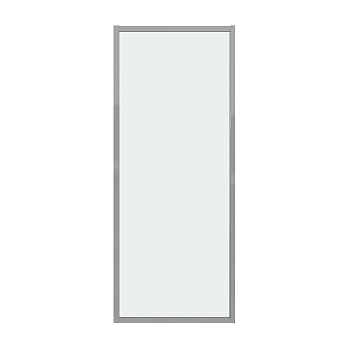 Душевая перегородка Grossman Style 200.K33.05.70.10.00 70х195 стекло прозрачное профиль хром глянцевый